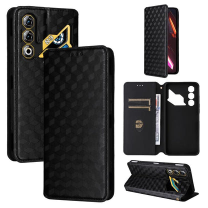 Cubic Grid Texture Flip Leather Phone Case, For ZTE nubia Air 5G, For ZTE nubia Z80 UItra, For ZTE nubia RedMagic 11 Pro+, For ZTE Blade A76 4G, For ZTE Blade A76 5G, For ZTE Blade A36 4G / nubia A36 4G, For ZTE nubia Neo 3 5G                          ...