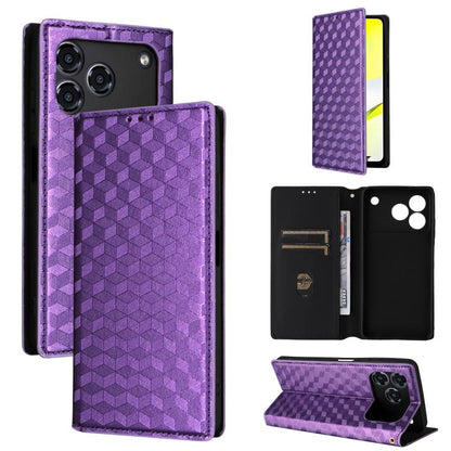 Cubic Grid Texture Flip Leather Phone Case, For ZTE nubia Air 5G, For ZTE nubia Z80 UItra, For ZTE nubia RedMagic 11 Pro+, For ZTE Blade A76 4G, For ZTE Blade A76 5G, For ZTE Blade A36 4G / nubia A36 4G, For ZTE nubia Neo 3 5G                          ...