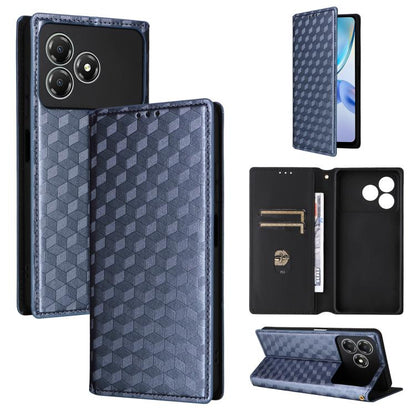 Cubic Grid Texture Flip Leather Phone Case, For ZTE nubia Air 5G, For ZTE nubia Z80 UItra, For ZTE nubia RedMagic 11 Pro+, For ZTE Blade A76 4G, For ZTE Blade A76 5G, For ZTE Blade A36 4G / nubia A36 4G, For ZTE nubia Neo 3 5G                          ...