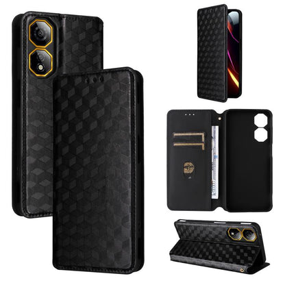 Cubic Grid Texture Flip Leather Phone Case, For ZTE nubia Focus Pro 5G, For ZTE nubia Neo 2 5G, For ZTE nubia Music / Z2353, For ZTE Blade A34, For ZTE Libero 5G IV / nubia LVY, For ZTE nubia Z60 Ultra 5G, For ZTE Blade A54                             ...