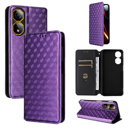 Cubic Grid Texture Flip Leather Phone Case, For ZTE nubia Focus Pro 5G, For ZTE nubia Neo 2 5G, For ZTE nubia Music / Z2353, For ZTE Blade A34, For ZTE Libero 5G IV / nubia LVY, For ZTE nubia Z60 Ultra 5G, For ZTE Blade A54                             ...