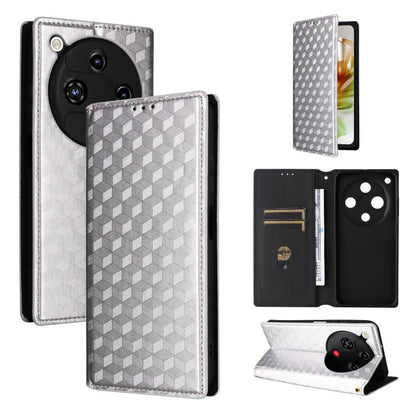 Cubic Grid Texture Flip Leather Phone Case, For ZTE nubia Air 5G, For ZTE nubia Z80 UItra, For ZTE nubia RedMagic 11 Pro+, For ZTE Blade A76 4G, For ZTE Blade A76 5G, For ZTE Blade A36 4G / nubia A36 4G, For ZTE nubia Neo 3 5G                          ...