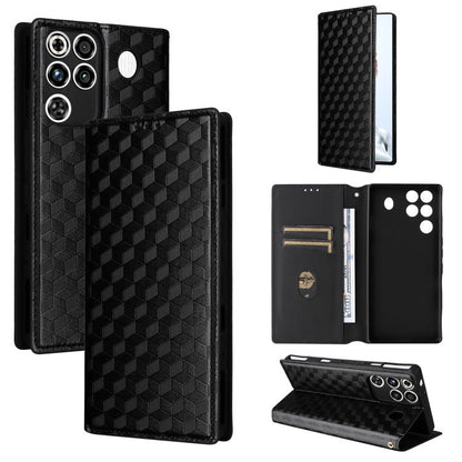 Cubic Grid Texture Flip Leather Phone Case, For ZTE nubia Air 5G, For ZTE nubia Z80 UItra, For ZTE nubia RedMagic 11 Pro+, For ZTE Blade A76 4G, For ZTE Blade A76 5G, For ZTE Blade A36 4G / nubia A36 4G, For ZTE nubia Neo 3 5G                          ...