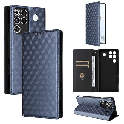 Cubic Grid Texture Flip Leather Phone Case, For ZTE nubia Air 5G, For ZTE nubia Z80 UItra, For ZTE nubia RedMagic 11 Pro+, For ZTE Blade A76 4G, For ZTE Blade A76 5G, For ZTE Blade A36 4G / nubia A36 4G, For ZTE nubia Neo 3 5G                          ...