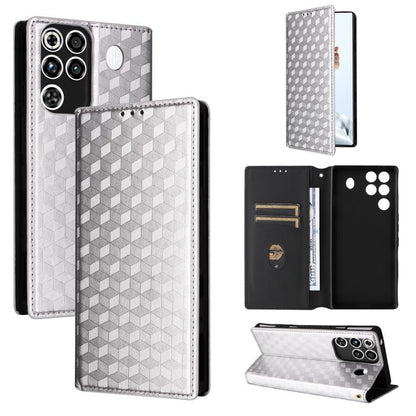 Cubic Grid Texture Flip Leather Phone Case, For ZTE nubia Air 5G, For ZTE nubia Z80 UItra, For ZTE nubia RedMagic 11 Pro+, For ZTE Blade A76 4G, For ZTE Blade A76 5G, For ZTE Blade A36 4G / nubia A36 4G, For ZTE nubia Neo 3 5G                          ...