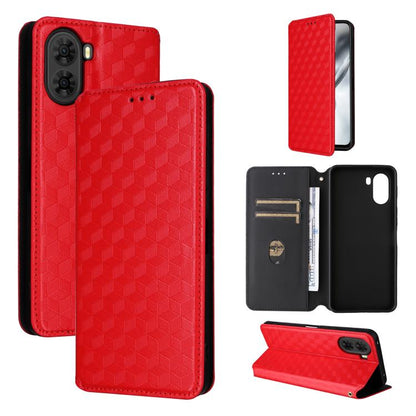 Cubic Grid Texture Flip Leather Phone Case, For ZTE nubia A57 4G, For ZTE nubia Air Pro 5G, For ZTE Kantan Sumaho5 A601ZT, For ZTE nubia Neo 5 Pro 5G, For ZTE nubia Neo 5 5G, For ZTE nubia P9 Pro 5G / Optus X Pro 2 5G, For ZTE nubia Neo 5 GT 5G        ...