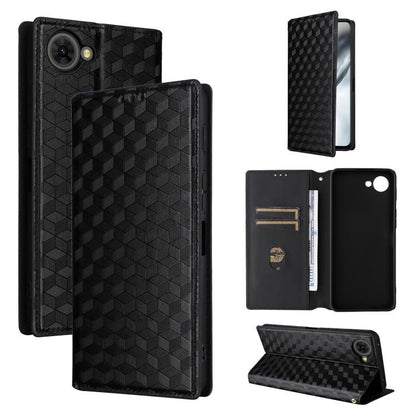 Cubic Grid Texture Flip Leather Phone Case, For ZTE nubia A57 4G, For ZTE nubia Air Pro 5G, For ZTE Kantan Sumaho5 A601ZT, For ZTE nubia Neo 5 Pro 5G, For ZTE nubia Neo 5 5G, For ZTE nubia P9 Pro 5G / Optus X Pro 2 5G, For ZTE nubia Neo 5 GT 5G        ...