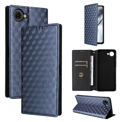 Cubic Grid Texture Flip Leather Phone Case, For ZTE nubia A57 4G, For ZTE nubia Air Pro 5G, For ZTE Kantan Sumaho5 A601ZT, For ZTE nubia Neo 5 Pro 5G, For ZTE nubia Neo 5 5G, For ZTE nubia P9 Pro 5G / Optus X Pro 2 5G, For ZTE nubia Neo 5 GT 5G        ...