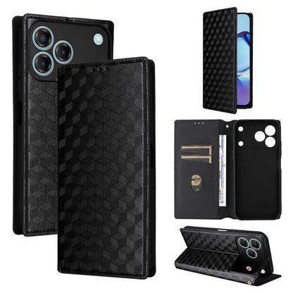 Cubic Grid Texture Flip Leather Phone Case, For ZTE nubia A57 4G, For ZTE nubia Air Pro 5G, For ZTE Kantan Sumaho5 A601ZT, For ZTE nubia Neo 5 Pro 5G, For ZTE nubia Neo 5 5G, For ZTE nubia P9 Pro 5G / Optus X Pro 2 5G, For ZTE nubia Neo 5 GT 5G        ...