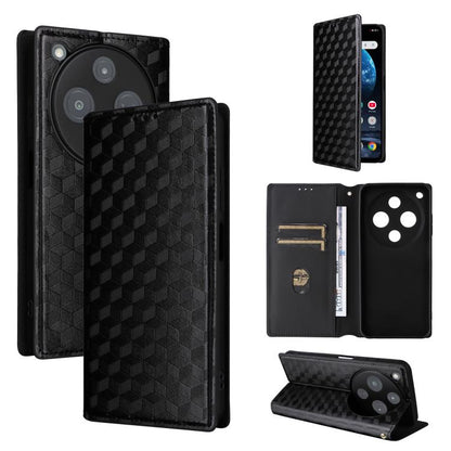 Cubic Grid Texture Flip Leather Phone Case, For ZTE nubia A57 4G, For ZTE nubia Air Pro 5G, For ZTE Kantan Sumaho5 A601ZT, For ZTE nubia Neo 5 Pro 5G, For ZTE nubia Neo 5 5G, For ZTE nubia P9 Pro 5G / Optus X Pro 2 5G, For ZTE nubia Neo 5 GT 5G        ...
