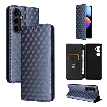 Cubic Grid Texture Flip Leather Phone Case, For ZTE nubia A57 4G, For ZTE nubia Air Pro 5G, For ZTE Kantan Sumaho5 A601ZT, For ZTE nubia Neo 5 Pro 5G, For ZTE nubia Neo 5 5G, For ZTE nubia P9 Pro 5G / Optus X Pro 2 5G, For ZTE nubia Neo 5 GT 5G        ...