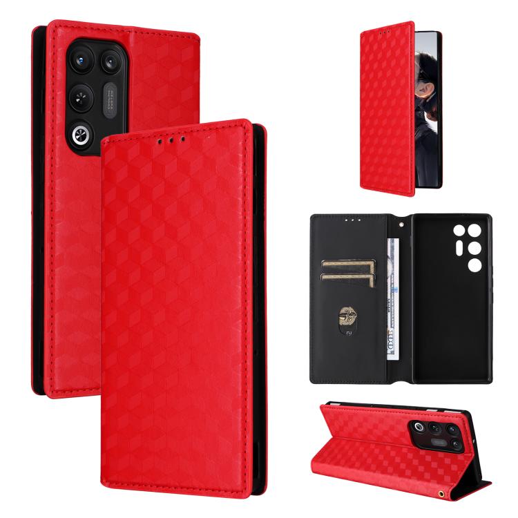 Cubic Grid Texture Flip Leather Phone Case, For ZTE nubia A57 4G, For ZTE nubia Air Pro 5G, For ZTE Kantan Sumaho5 A601ZT, For ZTE nubia Neo 5 Pro 5G, For ZTE nubia Neo 5 5G, For ZTE nubia P9 Pro 5G / Optus X Pro 2 5G, For ZTE nubia Neo 5 GT 5G        ...