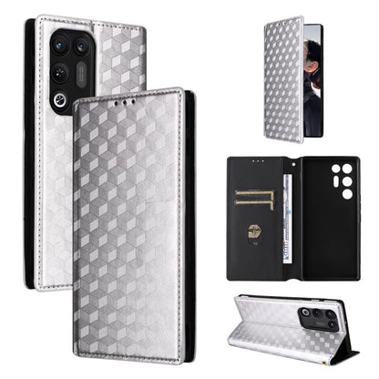 Cubic Grid Texture Flip Leather Phone Case, For ZTE nubia A57 4G, For ZTE nubia Air Pro 5G, For ZTE Kantan Sumaho5 A601ZT, For ZTE nubia Neo 5 Pro 5G, For ZTE nubia Neo 5 5G, For ZTE nubia P9 Pro 5G / Optus X Pro 2 5G, For ZTE nubia Neo 5 GT 5G        ...