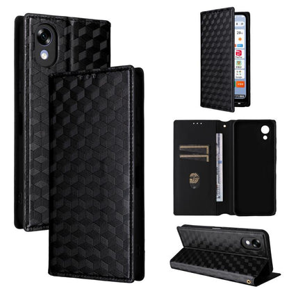 Cubic Grid Texture Flip Leather Phone Case, For ZTE nubia A57 4G, For ZTE nubia Air Pro 5G, For ZTE Kantan Sumaho5 A601ZT, For ZTE nubia Neo 5 Pro 5G, For ZTE nubia Neo 5 5G, For ZTE nubia P9 Pro 5G / Optus X Pro 2 5G, For ZTE nubia Neo 5 GT 5G        ...
