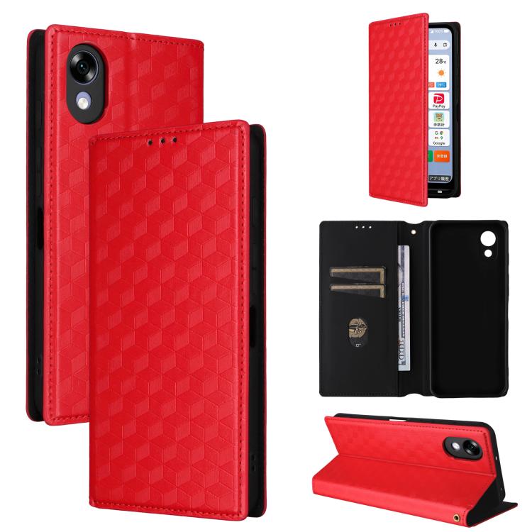 Cubic Grid Texture Flip Leather Phone Case, For ZTE nubia A57 4G, For ZTE nubia Air Pro 5G, For ZTE Kantan Sumaho5 A601ZT, For ZTE nubia Neo 5 Pro 5G, For ZTE nubia Neo 5 5G, For ZTE nubia P9 Pro 5G / Optus X Pro 2 5G, For ZTE nubia Neo 5 GT 5G        ...