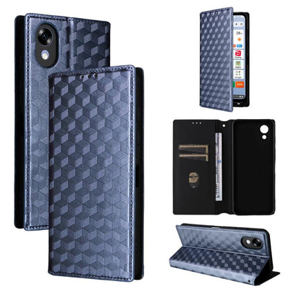 Cubic Grid Texture Flip Leather Phone Case, For ZTE nubia A57 4G, For ZTE nubia Air Pro 5G, For ZTE Kantan Sumaho5 A601ZT, For ZTE nubia Neo 5 Pro 5G, For ZTE nubia Neo 5 5G, For ZTE nubia P9 Pro 5G / Optus X Pro 2 5G, For ZTE nubia Neo 5 GT 5G        ...