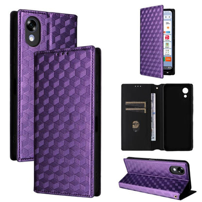 Cubic Grid Texture Flip Leather Phone Case, For ZTE nubia A57 4G, For ZTE nubia Air Pro 5G, For ZTE Kantan Sumaho5 A601ZT, For ZTE nubia Neo 5 Pro 5G, For ZTE nubia Neo 5 5G, For ZTE nubia P9 Pro 5G / Optus X Pro 2 5G, For ZTE nubia Neo 5 GT 5G        ...