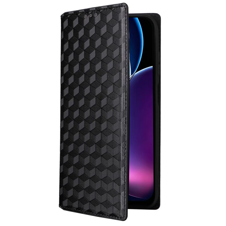 Cubic Grid Texture Flip Leather Phone Case, For ZTE nubia A57 4G, For ZTE nubia Air Pro 5G, For ZTE Kantan Sumaho5 A601ZT, For ZTE nubia Neo 5 Pro 5G, For ZTE nubia Neo 5 5G, For ZTE nubia P9 Pro 5G / Optus X Pro 2 5G, For ZTE nubia Neo 5 GT 5G        ...