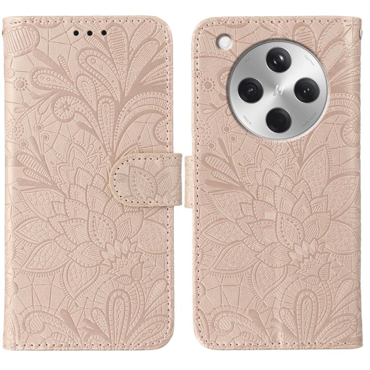 Lace Flower Embossing Flip Leather Phone Case, For OPPO Find X9, For OPPO A6 Pro 5G, For OPPO Find X9 Pro, For OPPO A5 Pro 5G Global, For OPPO Reno13 Pro 5G Global, For OPPO Reno13 5G Global, For OPPO Reno13 F 4G Global / 5G Global, For OPPO Find X8   ...