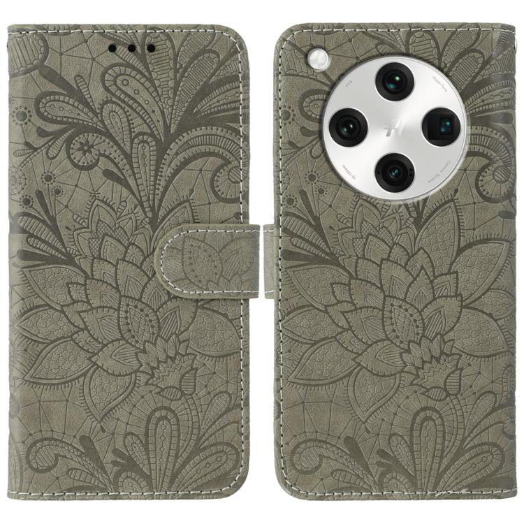 Lace Flower Embossing Flip Leather Phone Case, For OPPO Find X9, For OPPO A6 Pro 5G, For OPPO Find X9 Pro, For OPPO A5 Pro 5G Global, For OPPO Reno13 Pro 5G Global, For OPPO Reno13 5G Global, For OPPO Reno13 F 4G Global / 5G Global, For OPPO Find X8   ...
