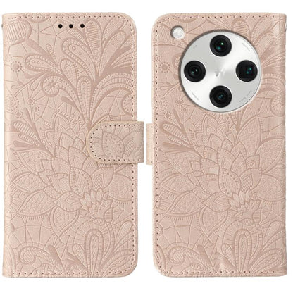 Lace Flower Embossing Flip Leather Phone Case, For OPPO Find X9, For OPPO A6 Pro 5G, For OPPO Find X9 Pro, For OPPO A5 Pro 5G Global, For OPPO Reno13 Pro 5G Global, For OPPO Reno13 5G Global, For OPPO Reno13 F 4G Global / 5G Global, For OPPO Find X8   ...