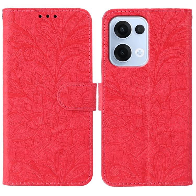 Lace Flower Embossing Flip Leather Phone Case, For OPPO Find X9, For OPPO A6 Pro 5G, For OPPO Find X9 Pro, For OPPO A5 Pro 5G Global, For OPPO Reno13 Pro 5G Global, For OPPO Reno13 5G Global, For OPPO Reno13 F 4G Global / 5G Global, For OPPO Find X8   ...