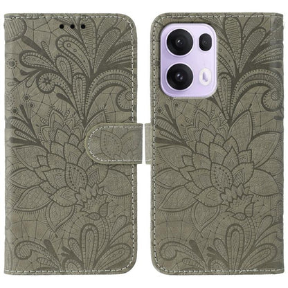 Lace Flower Embossing Flip Leather Phone Case, For OPPO Find X9, For OPPO A6 Pro 5G, For OPPO Find X9 Pro, For OPPO A5 Pro 5G Global, For OPPO Reno13 Pro 5G Global, For OPPO Reno13 5G Global, For OPPO Reno13 F 4G Global / 5G Global, For OPPO Find X8   ...