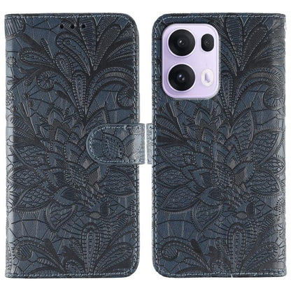 Lace Flower Embossing Flip Leather Phone Case, For OPPO Find X9, For OPPO A6 Pro 5G, For OPPO Find X9 Pro, For OPPO A5 Pro 5G Global, For OPPO Reno13 Pro 5G Global, For OPPO Reno13 5G Global, For OPPO Reno13 F 4G Global / 5G Global, For OPPO Find X8   ...
