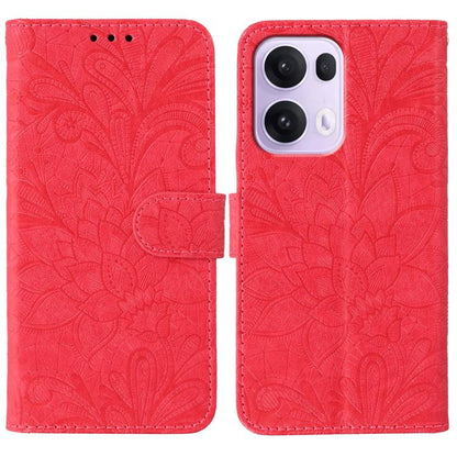 Lace Flower Embossing Flip Leather Phone Case, For OPPO Find X9, For OPPO A6 Pro 5G, For OPPO Find X9 Pro, For OPPO A5 Pro 5G Global, For OPPO Reno13 Pro 5G Global, For OPPO Reno13 5G Global, For OPPO Reno13 F 4G Global / 5G Global, For OPPO Find X8   ...