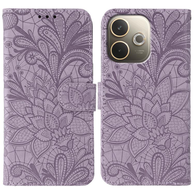 Lace Flower Embossing Flip Leather Phone Case, For OPPO Find X9, For OPPO A6 Pro 5G, For OPPO Find X9 Pro, For OPPO A5 Pro 5G Global, For OPPO Reno13 Pro 5G Global, For OPPO Reno13 5G Global, For OPPO Reno13 F 4G Global / 5G Global, For OPPO Find X8   ...