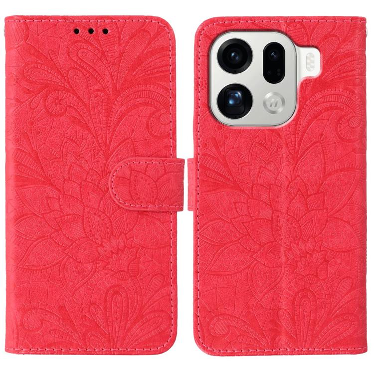 Lace Flower Embossing Flip Leather Phone Case, For OPPO Find X9, For OPPO A6 Pro 5G, For OPPO Find X9 Pro, For OPPO A5 Pro 5G Global, For OPPO Reno13 Pro 5G Global, For OPPO Reno13 5G Global, For OPPO Reno13 F 4G Global / 5G Global, For OPPO Find X8   ...