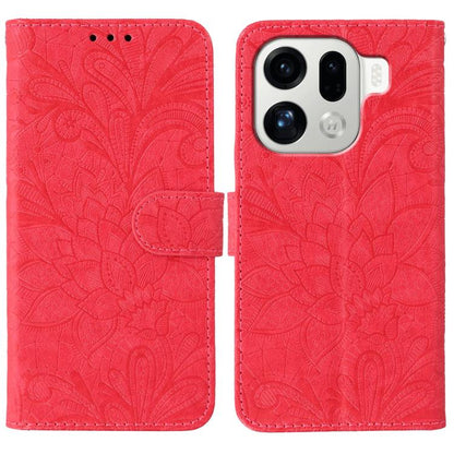 Lace Flower Embossing Flip Leather Phone Case, For OPPO Find X9, For OPPO A6 Pro 5G, For OPPO Find X9 Pro, For OPPO A5 Pro 5G Global, For OPPO Reno13 Pro 5G Global, For OPPO Reno13 5G Global, For OPPO Reno13 F 4G Global / 5G Global, For OPPO Find X8   ...