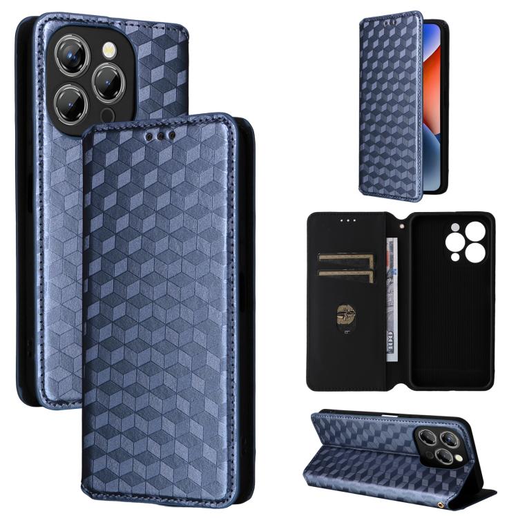 Cubic Grid Texture Flip Leather Phone Case, For Oukitel C66, For Oukitel C17 4G 2026, For Oukitel C5 4G 2025, For Oukitel C3 4G 2025, For Oukitel C62 / C62 Pro, For Oukitel C59 / C59 Pro, For Oukitel C61 / C61 Pro, For Oukitel P1                       ...