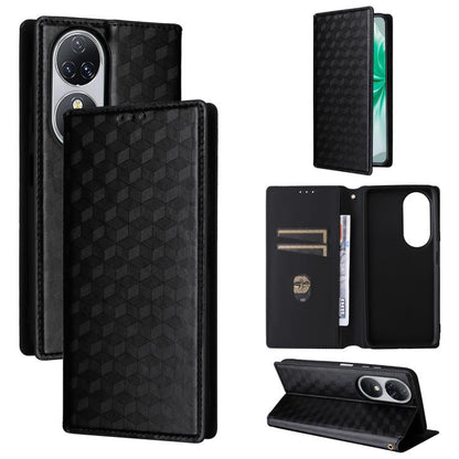 Cubic Grid Texture Flip Leather Phone Case, For Oukitel C66, For Oukitel C17 4G 2026, For Oukitel C5 4G 2025, For Oukitel C3 4G 2025, For Oukitel C62 / C62 Pro, For Oukitel C59 / C59 Pro, For Oukitel C61 / C61 Pro, For Oukitel P1                       ...
