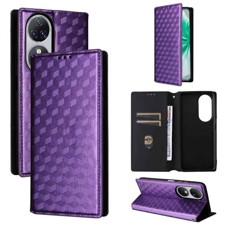 Cubic Grid Texture Flip Leather Phone Case, For Oukitel C66, For Oukitel C17 4G 2026, For Oukitel C5 4G 2025, For Oukitel C3 4G 2025, For Oukitel C62 / C62 Pro, For Oukitel C59 / C59 Pro, For Oukitel C61 / C61 Pro, For Oukitel P1                       ...