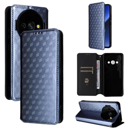 Cubic Grid Texture Flip Leather Phone Case, For Oukitel C66, For Oukitel C17 4G 2026, For Oukitel C5 4G 2025, For Oukitel C3 4G 2025, For Oukitel C62 / C62 Pro, For Oukitel C59 / C59 Pro, For Oukitel C61 / C61 Pro, For Oukitel P1                       ...
