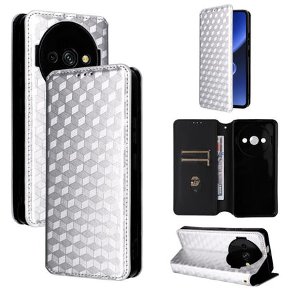 Cubic Grid Texture Flip Leather Phone Case, For Oukitel C66, For Oukitel C17 4G 2026, For Oukitel C5 4G 2025, For Oukitel C3 4G 2025, For Oukitel C62 / C62 Pro, For Oukitel C59 / C59 Pro, For Oukitel C61 / C61 Pro, For Oukitel P1                       ...