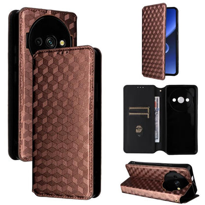 Cubic Grid Texture Flip Leather Phone Case, For Oukitel C66, For Oukitel C17 4G 2026, For Oukitel C5 4G 2025, For Oukitel C3 4G 2025, For Oukitel C62 / C62 Pro, For Oukitel C59 / C59 Pro, For Oukitel C61 / C61 Pro, For Oukitel P1                       ...