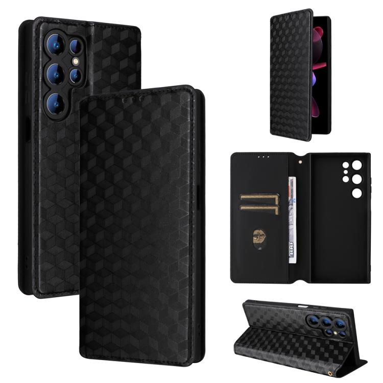 Cubic Grid Texture Flip Leather Phone Case, For Oukitel C66, For Oukitel C17 4G 2026, For Oukitel C5 4G 2025, For Oukitel C3 4G 2025, For Oukitel C62 / C62 Pro, For Oukitel C59 / C59 Pro, For Oukitel C61 / C61 Pro, For Oukitel P1                       ...