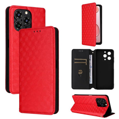 Cubic Grid Texture Flip Leather Phone Case, For Oukitel C66, For Oukitel C17 4G 2026, For Oukitel C5 4G 2025, For Oukitel C3 4G 2025, For Oukitel C62 / C62 Pro, For Oukitel C59 / C59 Pro, For Oukitel C61 / C61 Pro, For Oukitel P1                       ...