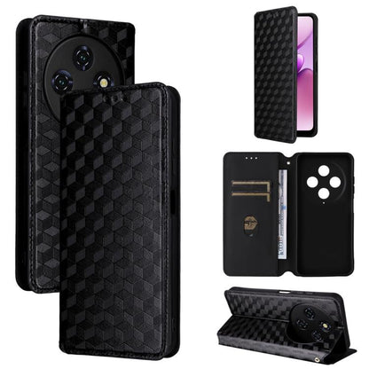 Cubic Grid Texture Flip Leather Phone Case, For Oukitel C66, For Oukitel C17 4G 2026, For Oukitel C5 4G 2025, For Oukitel C3 4G 2025, For Oukitel C62 / C62 Pro, For Oukitel C59 / C59 Pro, For Oukitel C61 / C61 Pro, For Oukitel P1                       ...