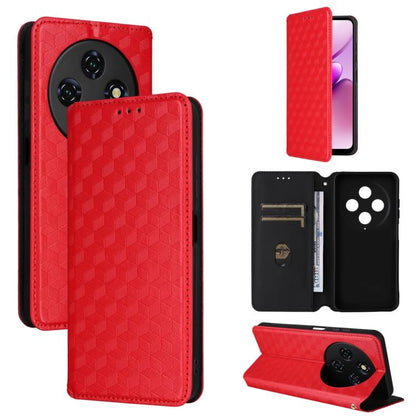 Cubic Grid Texture Flip Leather Phone Case, For Oukitel C66, For Oukitel C17 4G 2026, For Oukitel C5 4G 2025, For Oukitel C3 4G 2025, For Oukitel C62 / C62 Pro, For Oukitel C59 / C59 Pro, For Oukitel C61 / C61 Pro, For Oukitel P1                       ...