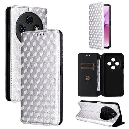Cubic Grid Texture Flip Leather Phone Case, For Oukitel C66, For Oukitel C17 4G 2026, For Oukitel C5 4G 2025, For Oukitel C3 4G 2025, For Oukitel C62 / C62 Pro, For Oukitel C59 / C59 Pro, For Oukitel C61 / C61 Pro, For Oukitel P1                       ...