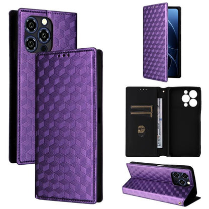 Cubic Grid Texture Flip Leather Phone Case, For Oukitel C66, For Oukitel C17 4G 2026, For Oukitel C5 4G 2025, For Oukitel C3 4G 2025, For Oukitel C62 / C62 Pro, For Oukitel C59 / C59 Pro, For Oukitel C61 / C61 Pro, For Oukitel P1                       ...