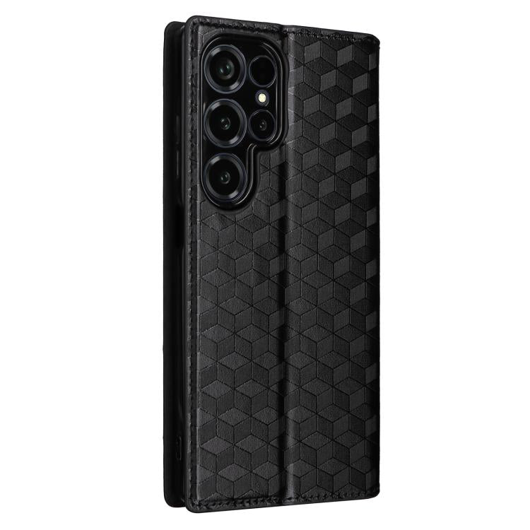Cubic Grid Texture Flip Leather Phone Case, For Oukitel C66, For Oukitel C17 4G 2026, For Oukitel C5 4G 2025, For Oukitel C3 4G 2025, For Oukitel C62 / C62 Pro, For Oukitel C59 / C59 Pro, For Oukitel C61 / C61 Pro, For Oukitel P1                       ...