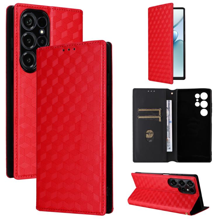 Cubic Grid Texture Flip Leather Phone Case, For Oukitel C66, For Oukitel C17 4G 2026, For Oukitel C5 4G 2025, For Oukitel C3 4G 2025, For Oukitel C62 / C62 Pro, For Oukitel C59 / C59 Pro, For Oukitel C61 / C61 Pro, For Oukitel P1                       ...