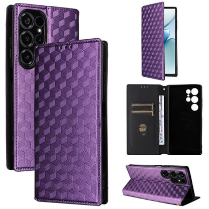 Cubic Grid Texture Flip Leather Phone Case, For Oukitel C66, For Oukitel C17 4G 2026, For Oukitel C5 4G 2025, For Oukitel C3 4G 2025, For Oukitel C62 / C62 Pro, For Oukitel C59 / C59 Pro, For Oukitel C61 / C61 Pro, For Oukitel P1                       ...