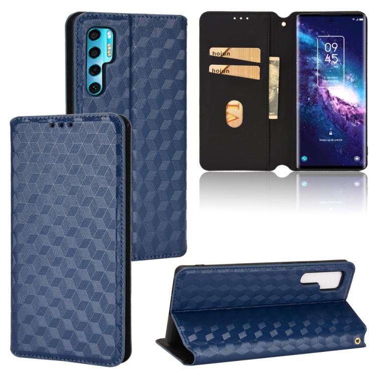 Cubic Grid Texture Flip Leather Phone Case, For TCL 30E / 30 SE / 305 / 306, For TCL Stylus 5G, For TCL 303, For TCL 20 R 5G / 20 AX 5G / Bremen 5G, For TCL 30 4G / 5G / TCL 30+ 5G, For TCL 30 XE 5G / TCL 30 V 5G, For TCL 20E / TCL 20Y, For TCL 20B 615...