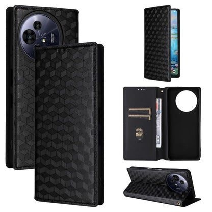 Cubic Grid Texture Flip Leather Phone Case, For TCL K70 NxtPaper 5G, For TCL K70 5G, For TCL K70 SE 4G, For TCL K70 Power / K70 4G, For TCL NxtPaper 70 Pro 5G, For TCL K32 5G / K33 5G, For TCL NxtPaper 60 Ultra 5G, For TCL 60 SE NxtPaper 5G            ...