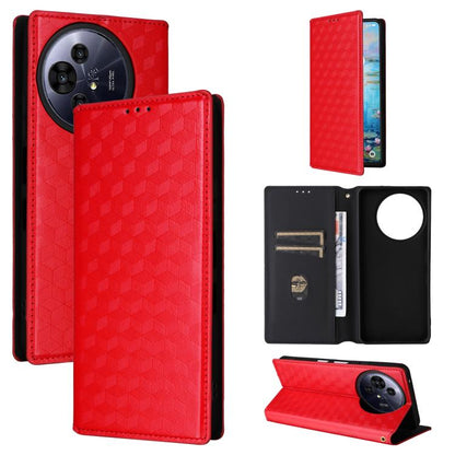 Cubic Grid Texture Flip Leather Phone Case, For TCL K70 NxtPaper 5G, For TCL K70 5G, For TCL K70 SE 4G, For TCL K70 Power / K70 4G, For TCL NxtPaper 70 Pro 5G, For TCL K32 5G / K33 5G, For TCL NxtPaper 60 Ultra 5G, For TCL 60 SE NxtPaper 5G            ...